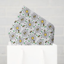 Bees & Daisies Spring Tissue Paper