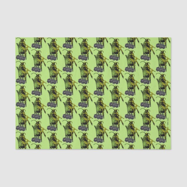 Papel De Seda Beetlesumo | Besouro em presidente (Frente )