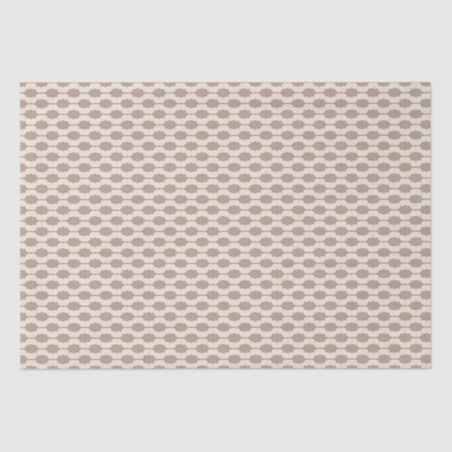 Papel De Seda Beige geometric paper (Frente )