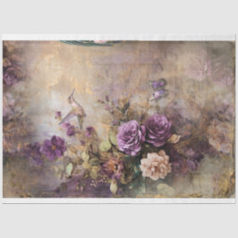 Papel De Seda Beija-flor & Vintage, Floral Shabby Chic