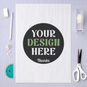 Papel De Seda beijo personalizado, exclusivo, elegante e minimal