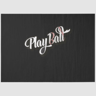 Papel De Seda Beisebol Jogador E Softball
