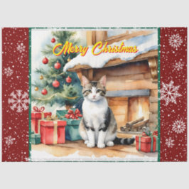 Papel De Seda Bela Coleção Antiga de Férias de Natal