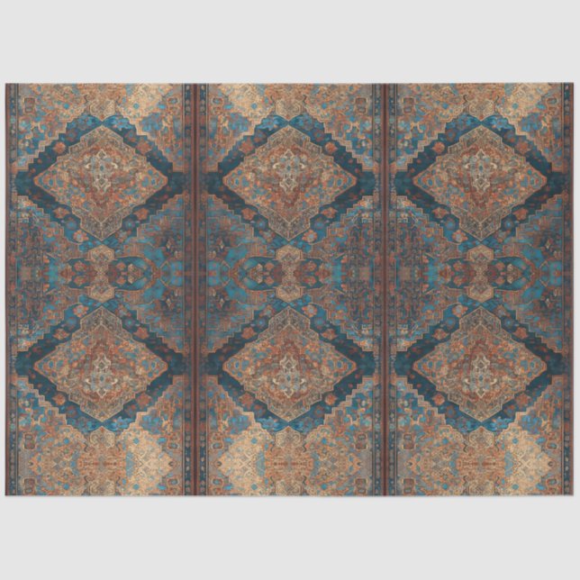 Papel De Seda Bela Coleção de Padrões Persa Popular (Frente )