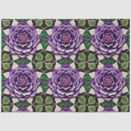 Papel De Seda Bela Coleção de Trendências de Rosas Roxos