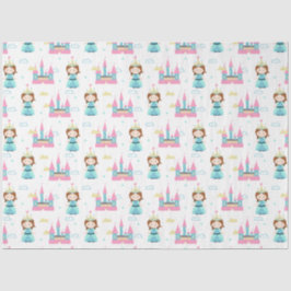 Papel De Seda Bela Princesa Aniversário