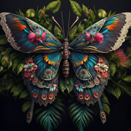 Papel De Seda Beleza da Noite Sombra