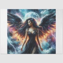 Papel De Seda Beleza Escura