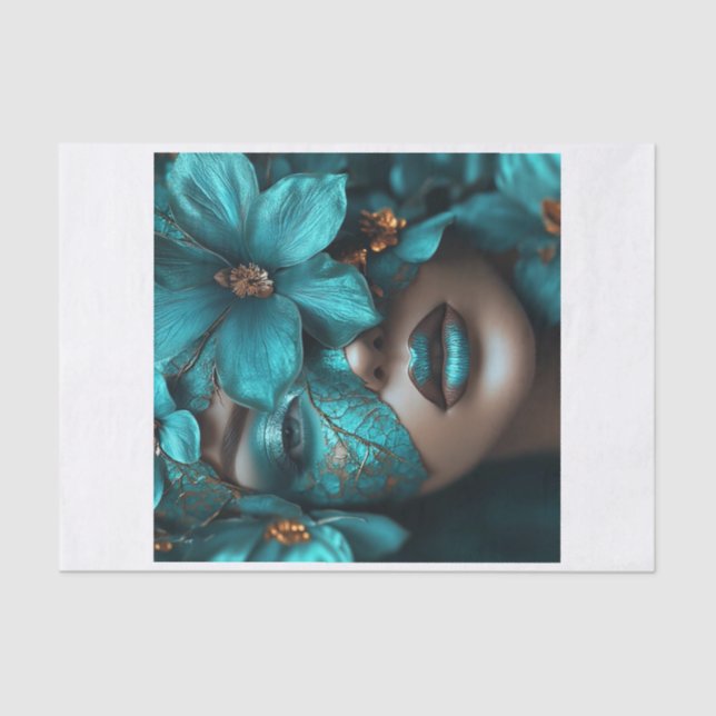 Papel De Seda Beleza nas Flores3 (Frente )