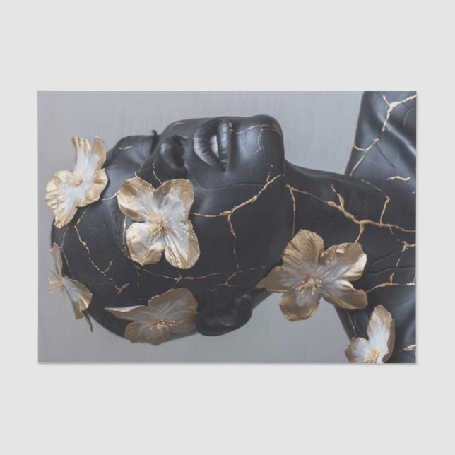 Papel De Seda Beleza Negra2 (Frente )