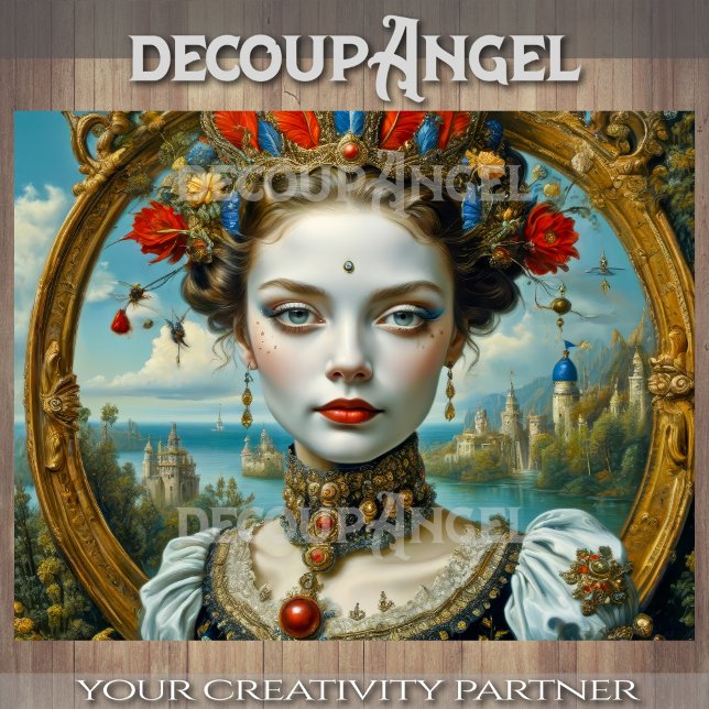 Papel De Seda Beleza Porcelana - Dissociação - (Criador carregado)