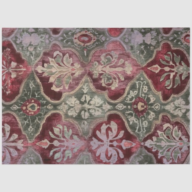 Papel De Seda Belle Epoche Jardim Inglês III (Frente )