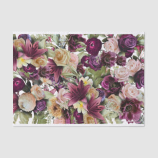 Papel De Seda Belo Buquê I