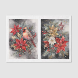 Papel De Seda Belo Cardinho 1 Decoupage