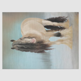 Papel De Seda Belo Cavalo