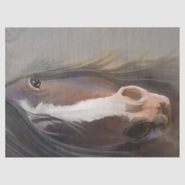 Papel De Seda Belo Cavalo (Frente )