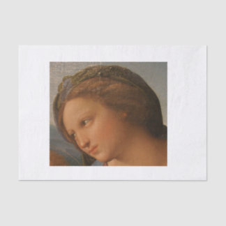 Papel De Seda belo rosto desligado