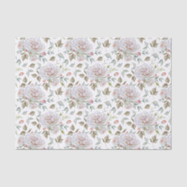 Papel De Seda Belos Rosa branco e cor-de-água rosa