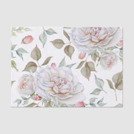 Papel De Seda Belos Rosa branco e cor-de-água rosa