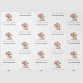 Papel De Seda Bem-vindo ao Home Realtor Personalizado