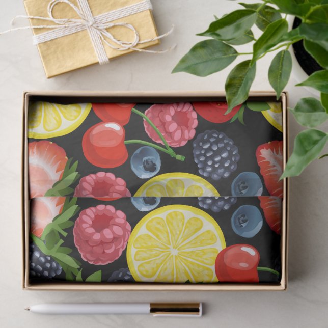 Papel De Seda Berries & Citrus Delight (Presente)
