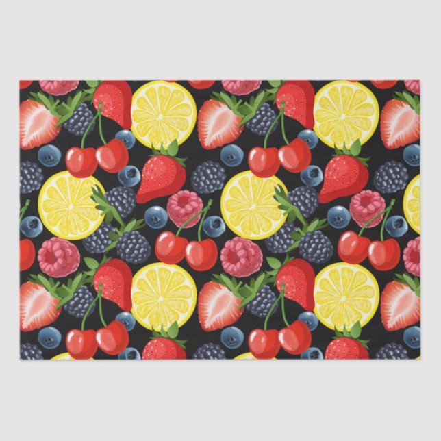 Papel De Seda Berries & Citrus Delight (Frente )