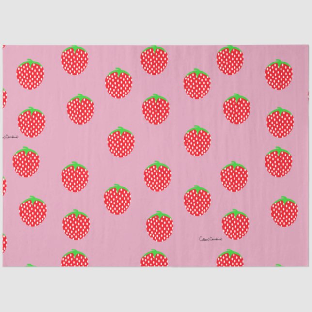 Papel De Seda Berry Beauigh Summer (Frente )