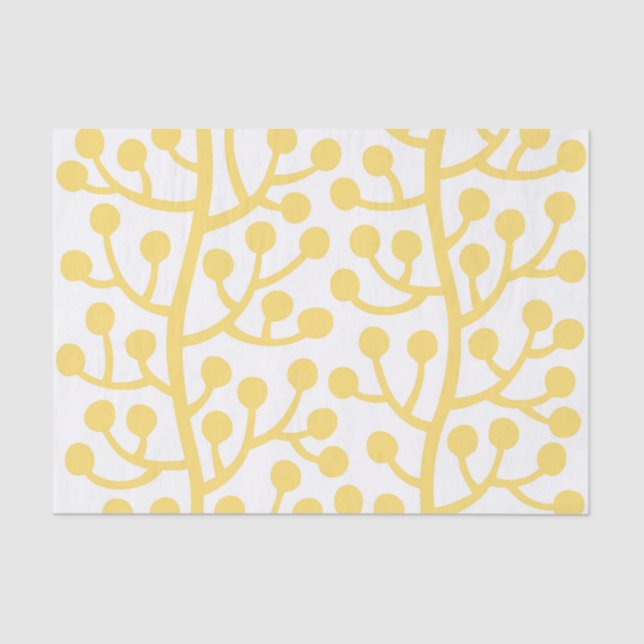 Papel De Seda Berry Vine Pattern (Frente )