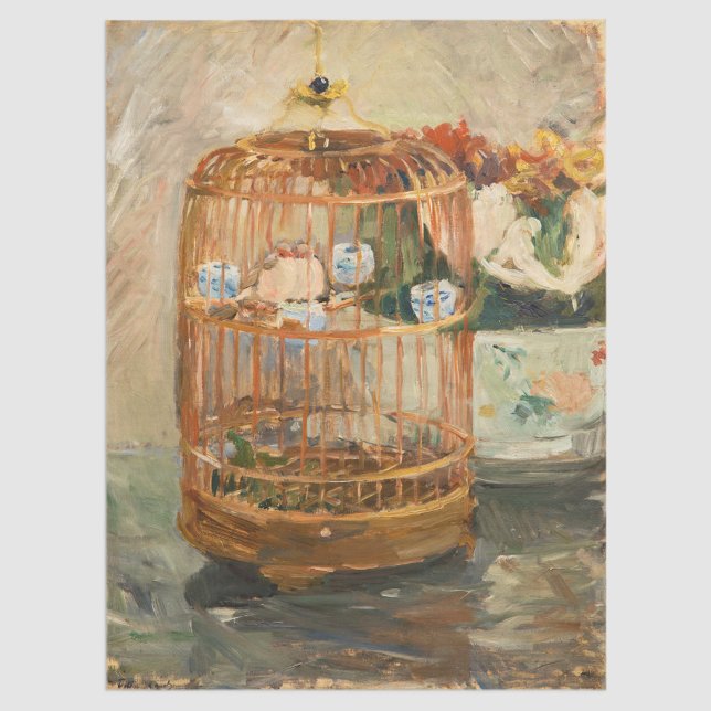 Papel De Seda Berthe Morisot - A Gaiola (Criador carregado)