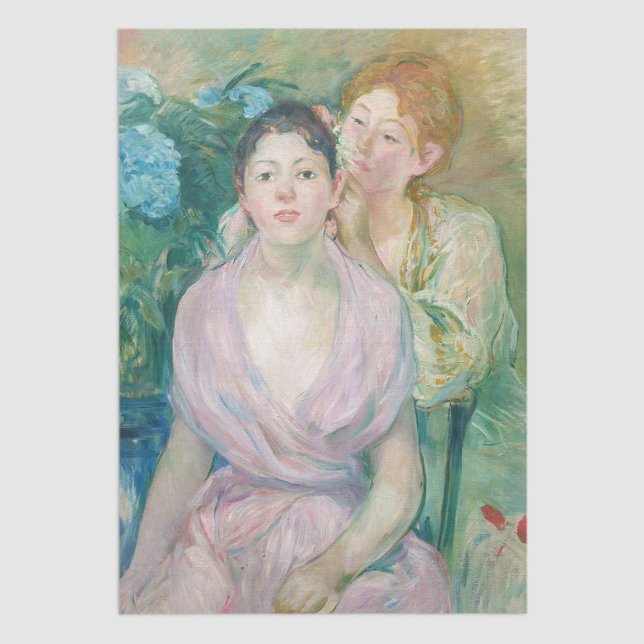 Papel De Seda Berthe Morisot - A Horstensia / As Duas Irmãs (Criador carregado)