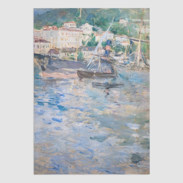 Papel De Seda Berthe Morisot - Porto de Nice (Criador carregado)