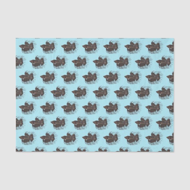 Papel De Seda Betta Fish (Frente )