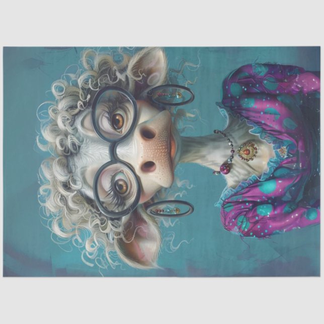 Papel De Seda Bicho de Dama Absorvente (Frente )