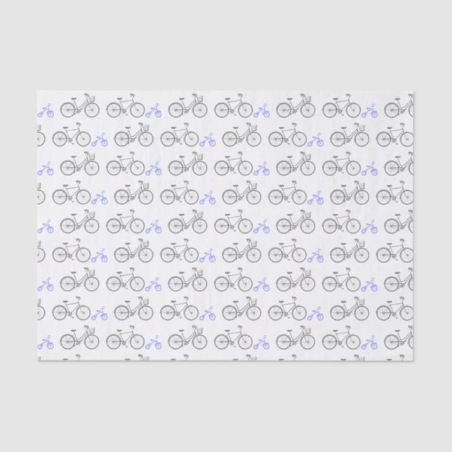 Papel De Seda Bicicleta Perfurada (Frente )