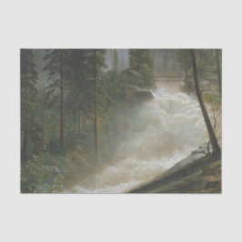 Papel De Seda Bierstadt Nevada Fall Painting