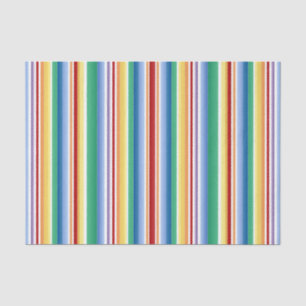 Papel De Seda Birthday Stripes