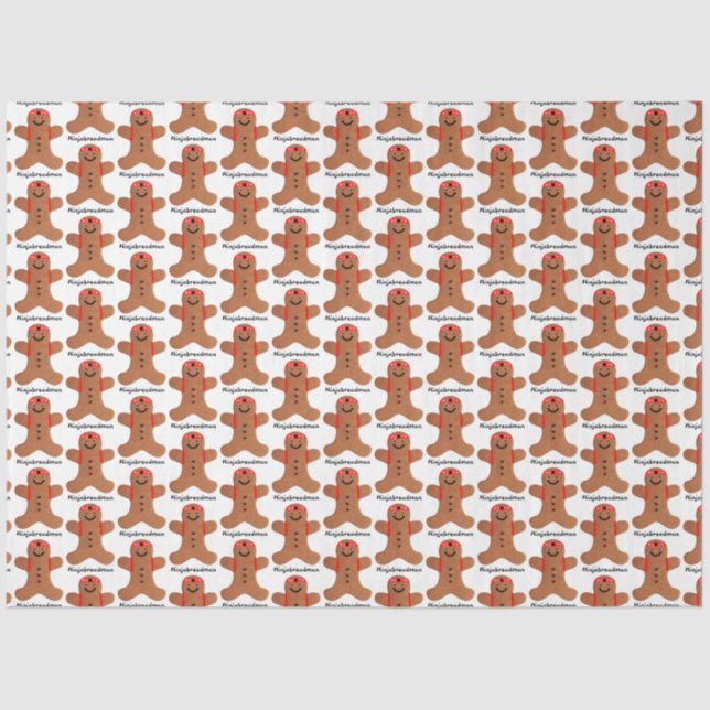 Papel De Seda Biscoito de Ninjabreadman (biscoito) (Frente )