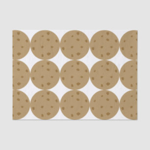 Papel De Seda Biscoito dos pedaços de chocolate