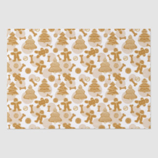 Papel De Seda Biscoitos com ossos de cão