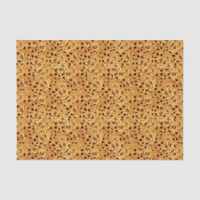 Papel De Seda biscoitos com pedaços de chocolate (Frente )