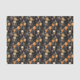 Papel De Seda Black And Orange Halloween