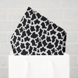 Papel De Seda Black Cow Print Tissue Paper