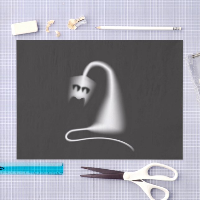 Papel De Seda Black ghost cat (Arte )