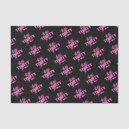 Papel De Seda Black Neon Pink Fala Trinta para Mim aniversário d