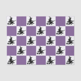 Papel De Seda Black Witches Checkered