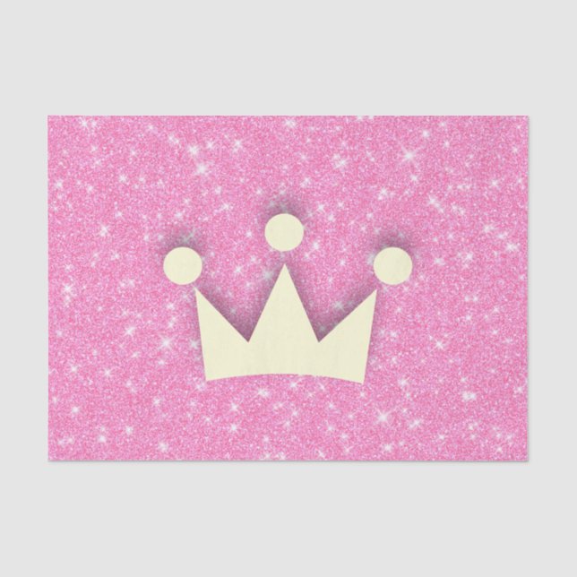 Papel De Seda Bling Crown (Frente )