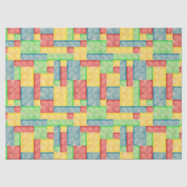 Papel De Seda Blocos de Construção de Aquarela Colorida