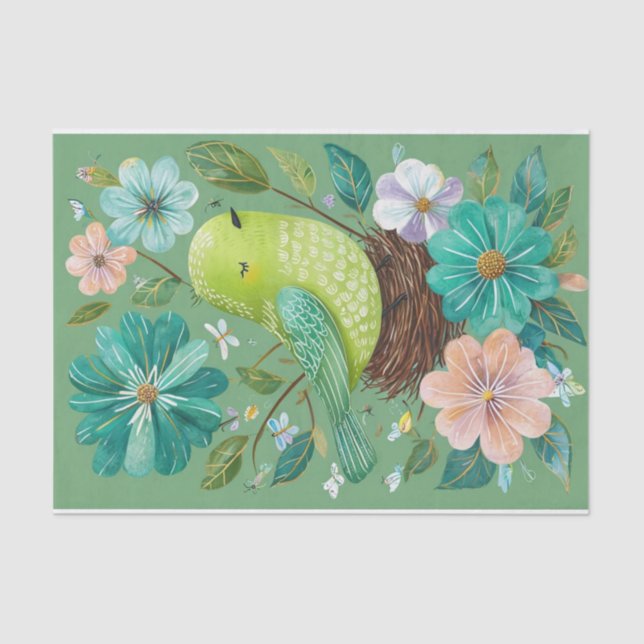 Papel De Seda Bloom Beak (Frente )