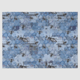 Papel De Seda Blue Bee Series Design 2