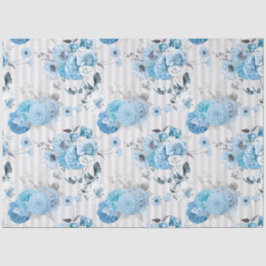 Papel De Seda Blue Floral Series Design 10